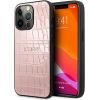 Guess GUHCP13LPCRBPI Croco Strap Collection Защитный чехол для iPhone 13 Pro / 13 6,1" / розовый Чехлы - альтернативные