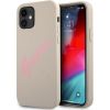 Guess GUHCP12SLSVSGP Silicone Vintage Защитный чехол для iPhone 12 mini 5,4" / серо-розовый Чехлы - альтернативные