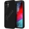 Guess GUHCP12SLSVSBK Script Vintage Защитный чехол для iPhone 12 mini 5,4" / чёрный Чехлы - альтернативные