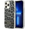 Guess GUHCP13LHSLEOK Hardcase Leopard Защитный чехол для iPhone 13 Pro / 13 6,1" / серый Чехлы - альтернативные
