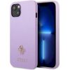 Guess GUHCP13SPS4MU Saffiano 4G Small Metal Logo Защитный чехол для iPhone 13 mini 5,4" / фиолетовый Чехлы - альтернативные