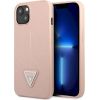 Guess GUHCP13SPSATLP Saffiano Triangle Logo Защитный чехол для iPhone 13 mini 5,4" / розовый Чехлы - альтернативные