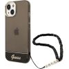 Guess GUHCP14MHGCOHK Hardcase Translucent Pearl Strap Защитный чехол для iPhone 14 Plus / 15 Plus 6.7" / чёрный Чехлы - альтернативные