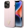 Guess GUHCP14LSLTGU Silicone Triangle Hardcase Защитный чехол для iPhone 14 Pro 6,1" / фиолетовый Чехлы - альтернативные