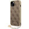 Guess GUHCP14MGF4GBR Hardcase 4G Charms Collection Защитный чехол для iPhone 14 Plus / 15 Plus 6.7" / коричневый Чехлы - альтернативные