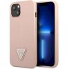 Guess GUHCP14MPSATLP Hardcase Saffiano Triangle Logo Защитный чехол для iPhone 14 Plus / 15 Plus 6.7" / розовый Чехлы - альтернативные
