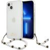 Guess GUHCP13SKPSWH Защитный чехол для iPhone 13 mini 5,4" / Transparent White Pearl Чехлы - альтернативные