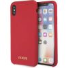 Guess GUHCPXLSGLRE Silicone Hardcase Защитный чехол для iPhone X/Xs / красный Чехлы - альтернативные