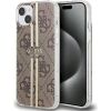 Guess GUHCP15MH4PSEGW Защитный чехол для iPhone 15 Plus / 14 Plus 6.7" / коричневый hardcase IML 4G Gold Stripe Чехлы - альтернативные