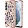 Guess GUHCS23MHCFWSP Flower Collection Защитный чехол для Samsung Galaxy S23+ S916 / розовый Чехлы - альтернативные