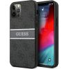 Guess GUHCP12L4GDGR Hardcase 4G Stripe Защитный чехол для iPhone 12 Pro Max 6,7" / серый Чехлы - альтернативные