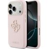 Case Guess FW Resin Logo Защитный чехол для iPhone 17 Pro / розовый Чехлы - альтернативные