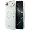 Case Guess IML Script Metal MagSafe Защитный чехол для iPhone 17 Air / прозрачный Чехлы - альтернативные