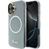 Case Guess IML Gradient Script Metal MagSafe Защитный чехол для iPhone 17 / белый Чехлы - альтернативные