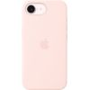 Apple iPhone 17e Silicone Case with MagSafe soft pink Oriģinālie maciņi