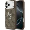Guess 4G Big 4G Classic Logo Case Защитный чехол для iPhone 17 Pro Max / коричневый/серебристый Чехлы - альтернативные