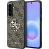 Guess Leather 4G Metal Logo Case Защитный чехол для Samsung Galaxy A37 5G / коричневый Чехлы - альтернативные