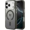 Case Guess IML Gradient Triangle Logo MagSafe Защитный чехол для iPhone 17 Pro / чёрный Чехлы - альтернативные