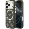 Case Guess IML Peony Dot MagSafe Защитный чехол для iPhone 17 Pro / чёрный Чехлы - альтернативные