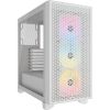 Corsair 3000D RGB Airflow, tower case (white, tempered glass) Корпуса