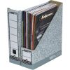 Arhīva bokss FELLOWES ar izmēru 78x311x258mm, pelēkbalta ( Gab. x 2 ) Dokumentu arhivēšana
