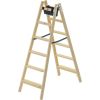 Hailo Kāpnes divpusējās H77 ComfortLine / koka / 2x6 pakāpieni Kāpnes un sastatnes