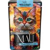 Dolina Noteci MAU Pate and Fillet Crimson with pansy - wet cat food - 85g Kaķu konservi