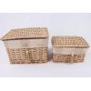 Basket WILLI STRIPE kaanega 30x20xH18cm Jaunumi, mēbeles, māja
