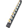 Hazet SmartRail 1/2 socket set, hexagon socket, 8 pieces (black, 6mm - 17mm, short) Jaunumi -Dārzam