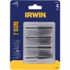 Ātrgaitas griešanas uzgaļu komplekts Irwin IW9091204; 6-16 mm; 4 gab. Piederumi urbjiem
