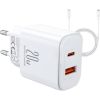 Charger Joyroom JR-TCF05 Flash, 20W + C to L Cable 1m (White) Jaunumi - Datori