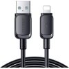 Joyroom Cable S-AL012A14 2.4A USB to Lightning / 2,4A/ 1,2m (black) Data USB kabeļi
