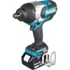 Triecienatslēga Makita DTW1001RTJ; 18 V; 2x5,0 Ah akum. Trieciena uzgriežņu pistoles ar akumulatoru