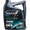 WOLF OFFICIALTECH 0W20 IL D1 5L SQ/RC, GM dexos1 Gen3 Моторные масла
