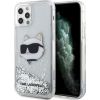Karl Lagerfeld KLHCP12MLNCHCS Glitter Choupette Head Защитный чехол для iPhone 12/12 Pro 6,1" / серебристый Чехлы - альтернативные