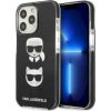 Karl Lagerfeld KLHCP13LTPE2TK Karl&Choupette Head Защитный чехол для iPhone 13 Pro / 13 6,1" / чёрный Чехлы - альтернативные