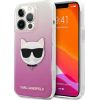 Karl Lagerfeld KLHCP13XCTRP Choupette Head Защитный чехол для iPhone 13 Pro Max 6,7" / розовый Чехлы - альтернативные