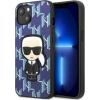 Karl Lagerfeld KLHCP13MPMNIKBL Monogram Ikonik Patch Защитный чехол для iPhone 13/14/15 6,1" / синий Чехлы - альтернативные