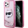Karl Lagerfeld KLHCP12MLNCHCP Hardcase Glitter Choupette Head Защитный чехол для iPhone 12/12 Pro 6,1" / розовый Чехлы - альтернативные