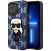 Karl Lagerfeld KLHCP13XPMNIKBL Monogram Ikonik Patch Защитный чехол для iPhone 13 Pro Max 6,7" / синий Чехлы - альтернативные
