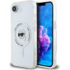 Karl Lagerfeld IML Metal Karl Head MagSafe Защитный чехол для iPhone 16e / 17e / белый Чехлы - альтернативные