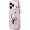 Karl Lagerfeld Karl & Choupette Back MagSafe Case Защитный чехол для iPhone 17 Pro / розовый Чехлы - альтернативные