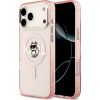 Karl Lagerfeld IML Choupette Sketch Logo MagSafe Case Защитный чехол для iPhone 17 Pro Max / розовый Чехлы - альтернативные