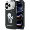Case Karl Lagerfeld Karl & Choupette Back Logo MagSafe Защитный чехол для iPhone 17 Pro / чёрный Чехлы - альтернативные