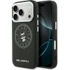 Karl Lagerfeld Point & Choupette Sketch MagSafe Case Aizsargapvalks priekš iPhone 17 Pro Max / melns Neoriģinālie Maciņi