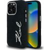 Karl Lagerfeld FW Jeans Signature Logo Защитный чехол для iPhone 16 Pro Max / чёрный Чехлы - альтернативные