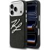 Karl Lagerfeld IML Glitter KL Diamond Logo Защитный чехол для iPhone 17 Pro / чёрный Чехлы - альтернативные