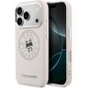 Case Karl Lagerfeld Point & Choupette Sketch MagSafe Aizsargapvalks priekš iPhone 17 Pro Max / rozā Neoriģinālie Maciņi