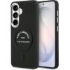 Case Karl Lagerfeld Embossed Ring RSG Logo MagSafe Защитный чехол для Samsung Galaxy S26 Plus / чёрный Чехлы - альтернативные