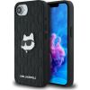 Karl Lagerfeld Monogram Choupette Head Pin Защитный чехол для iPhone 16e/17e / чёрный Чехлы - альтернативные
